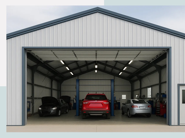 Ангары из сэндвич панелей от 613 руб. в Ртищево