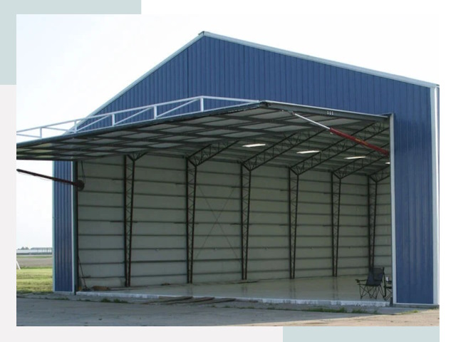 Прямо стенные ангары в Ртищево