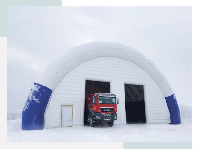 Мобильные ангары в Ртищево