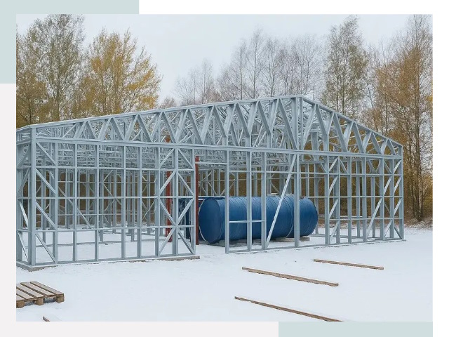 Металлические ангары в Ртищево