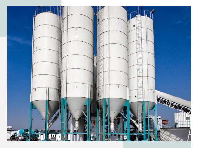 Строительство цементных силосов в Ртищево