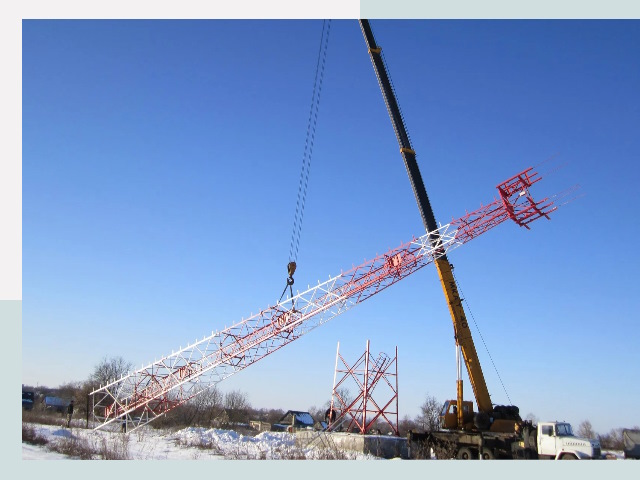 Строительство башен связи в Ртищево от 613 руб.