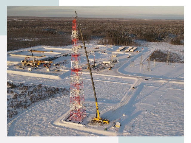 Мачты связи в Ртищево