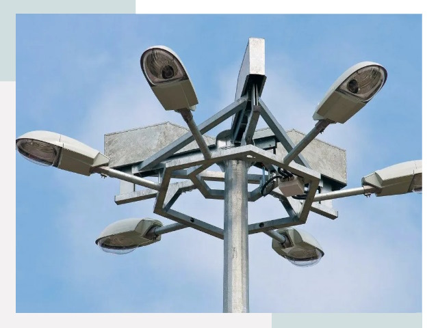 Монтаж осветительных мачт в Ртищево