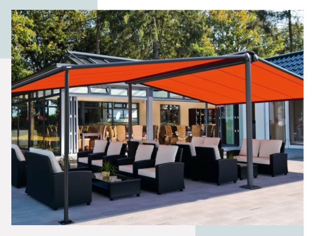 Навесы для кафе и ресторанов в Ртищево