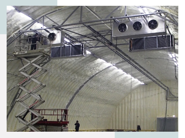 Оснащение ангаров в Ртищево