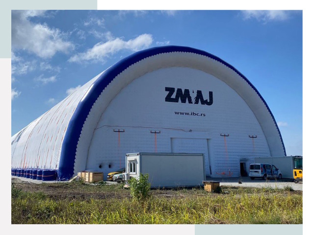 Брендирование ангаров в Ртищево