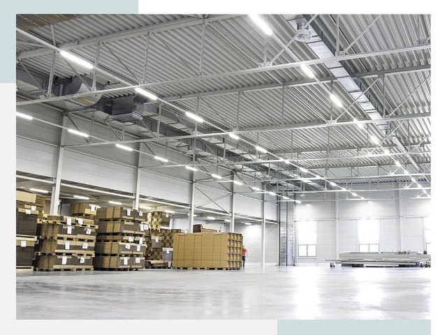 Освещение ангаров в Ртищево