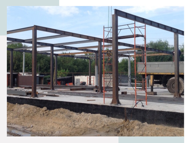 Фундамент для ангаров в Ртищево