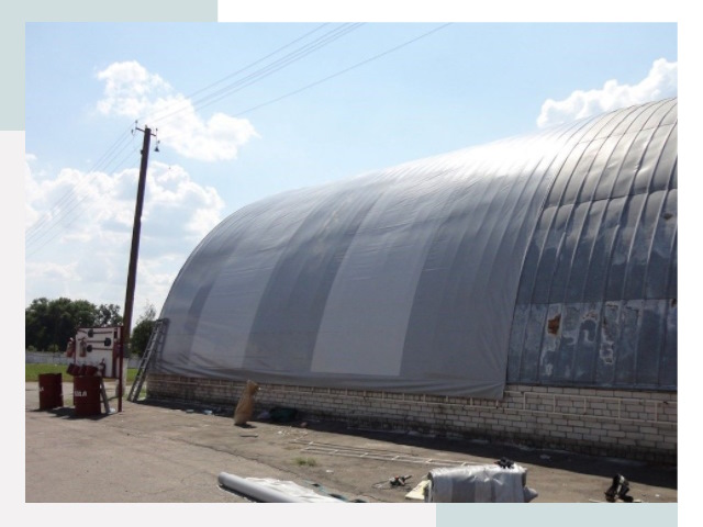 Ремонт ангаров в Ртищево