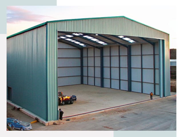 Строительство ангаров в Ртищево