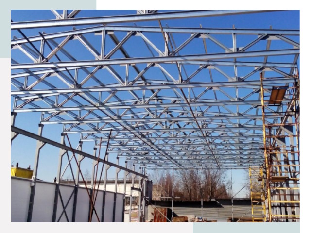 Металлокаркасы для складов в Ртищево